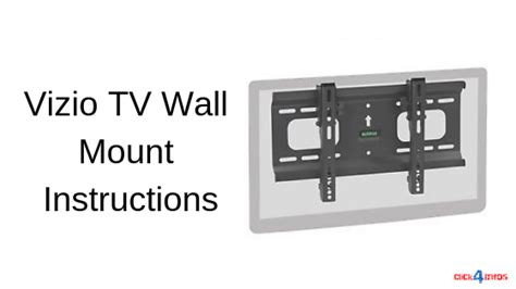 vizio 22 inch tv wall mount pdf manual